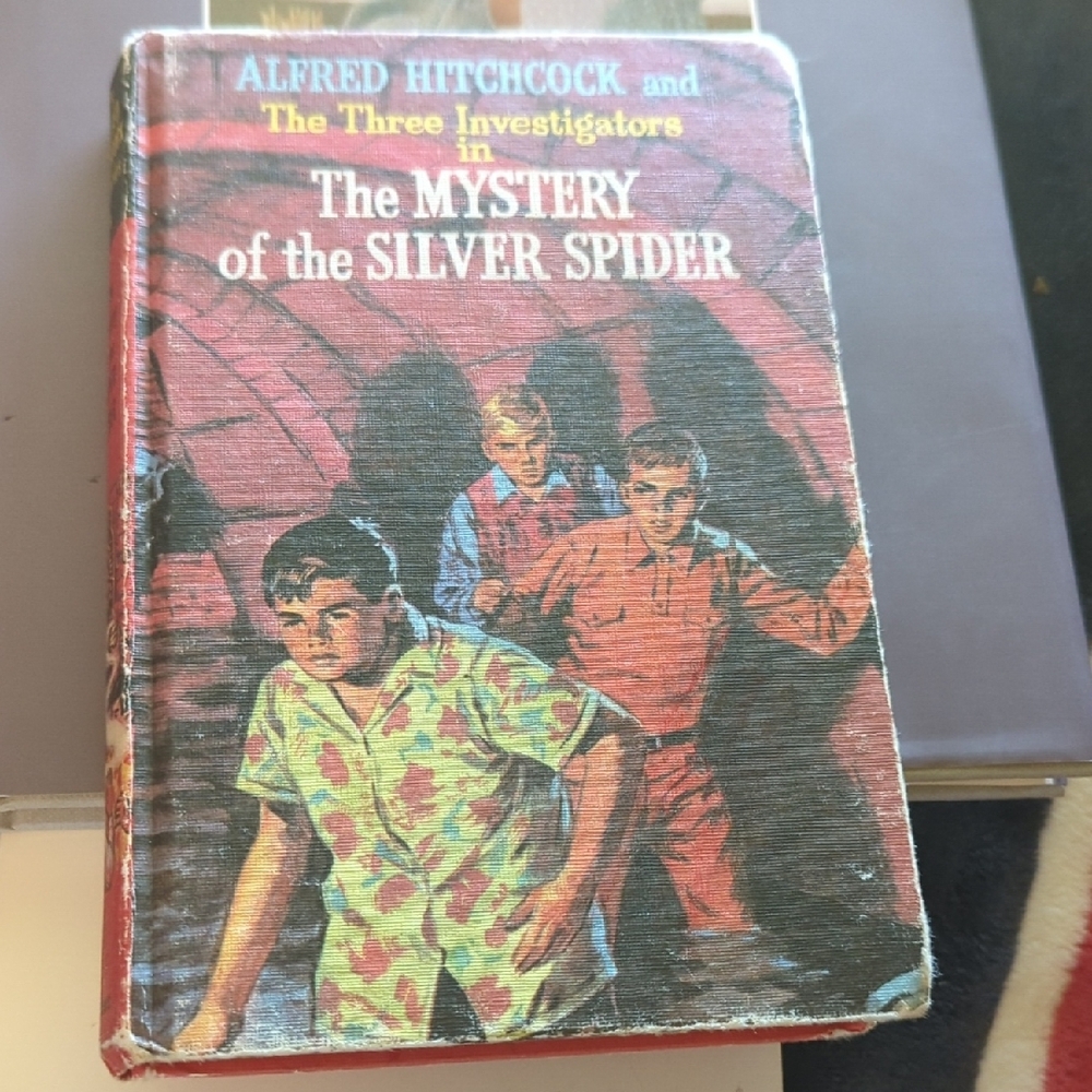 The Mystery of the Silver Spider Book